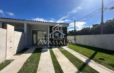 Casa com 3 dormitórios para venda em pontal do paraná, à 950 metros do mar