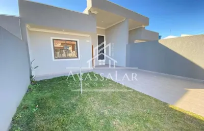 Casa à venda, 3 quartos sendo uma suíte, sacada com churrasqueira, fazenda rio grande - pr