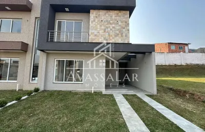 Sobrado a venda com 3 dormitorios sendo 1 com suite closet em condominio village di napoli