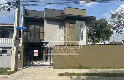 Sobrado com 3 quartos à venda, sítio cercado, curitiba - pr