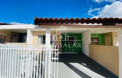 Casa com 2 dormitórios no bairro santa teezinha, fazenda rio grande - pr