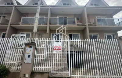 Sobrado com 2 quartos à venda, sítio cercado, curitiba - pr