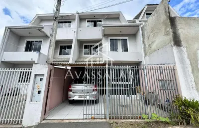 Sobrado com 3 quartos com ático, no bairro sitio cercado, curitiba - pr