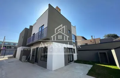 Sobrado com 3 dormitórios à venda, xaxim, curitiba - pr