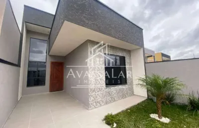 Casa com 3 dormitorios à venda, eucaliptos, fazenda rio grande - pr