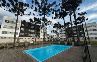 Apartamento térreo com 2 quartos à venda, jardim itaqui, campo largo - pr