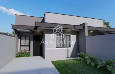 Casa com 3 quartos no bairro nações, fazenda rio grande - pr