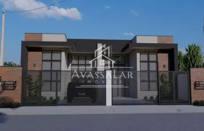 Casa com 3 quartos, á venda no bairro iguaçu, fazenda rio grande - pr