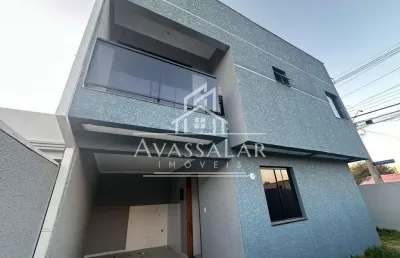 Sobrado com 3 quartos à venda, sítio cercado, curitiba - pr