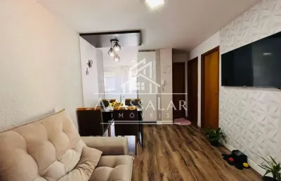 Apartamento mobiliado no bairro campo de santana, curitiba - pr