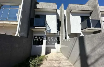Sobrado com 2 dormitórios à venda, sítio cercado, curitiba - pr