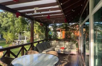 Casa (chácara) à venda no bairro passagem do maciambú em palhoça.