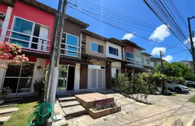 Casa em condomínio para venda em maceió, serraria, 3 dormitórios, 2 suítes, 5 banheiros, 1 vaga