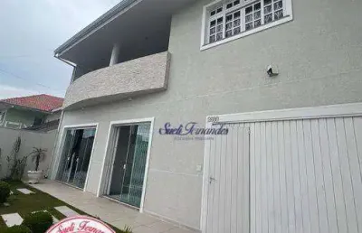 Sobrado com 3 dormitórios, 495 m² - venda por r$ 1.750.000,00 ou aluguel por r$ 4.000,00/mês - são pedro - são josé dos pinhais/pr