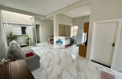 Vendo casa no bairro residencial cittá di salerno região do ouro verde 3 dormitórios suíte 450 mil aceita financiamento, fgts e permuta