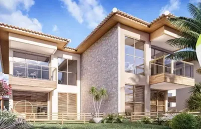 Casa duplex para venda em camaçari, guarajuba, 4 dormitórios, 4 suítes, 5 banheiros, 2 vagas