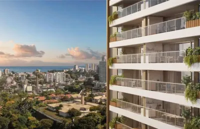 Apartamento para venda em salvador, horto florestal, 4 dormitórios, 3 suítes, 4 banheiros, 2 vagas