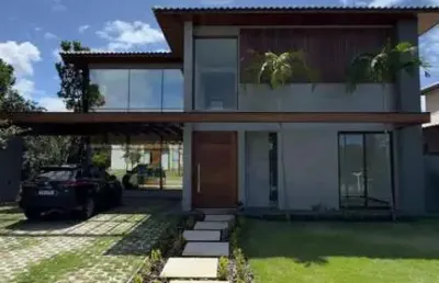 Casa em condomínio para venda em mata de são joão, praia do forte, 5 dormitórios, 5 suítes, 6 banheiros, 6 vagas