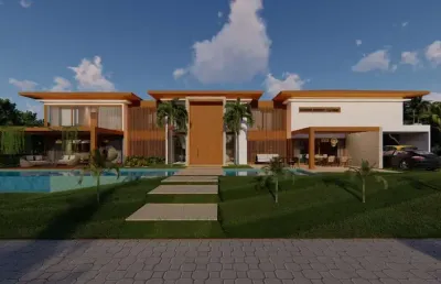 Casa em condomínio para venda em mata de são joão, praia do forte, 6 dormitórios, 6 suítes, 8 banheiros, 6 vagas