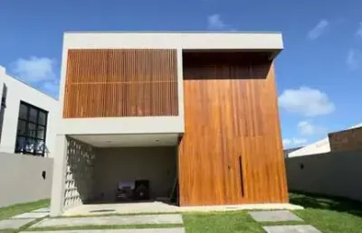 Casa em condomínio para venda em camaçari, alphaville (abrantes), 4 dormitórios, 4 suítes, 3 banheiros, 4 vagas