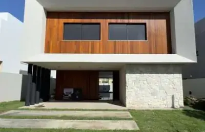 Casa em condomínio para venda em camaçari, alphaville (abrantes), 4 dormitórios, 4 suítes, 3 banheiros, 2 vagas