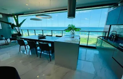 Apartamento para venda em salvador, jaguaribe, 4 dormitórios, 4 suítes, 5 banheiros, 4 vagas