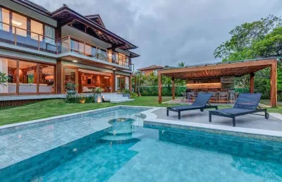 Casa em condomínio para venda em mata de são joão, praia do forte, 5 dormitórios, 5 suítes, 9 banheiros, 4 vagas