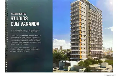 Apartamento para venda em salvador, barra, 1 dormitório, 1 banheiro, 1 vaga