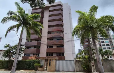 Apartamento 167m² c/ 3 quartos / 1 suíte master + dce - cabo branco