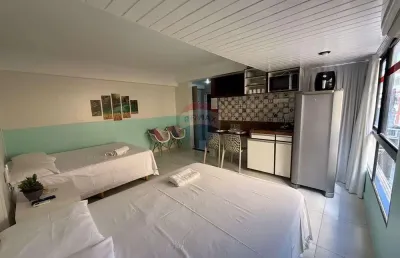 Flat com 1 quarto para alugar no Tambaú, João Pessoa 