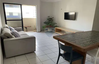 Apartamento à beira mar mobiliado para alugar no bessa