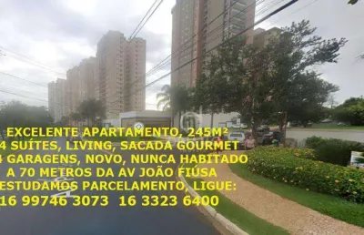 Apartamento à venda, bosque das juritis, ribeirão preto/sp.
