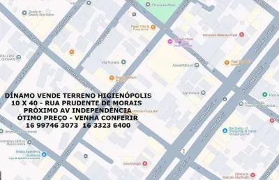 Terreno à venda, 296 m² - higienópolis - ribeirão preto/sp