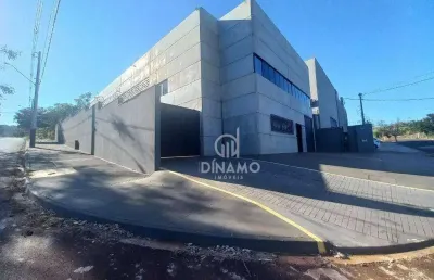 Galpão para alugar, 752 m² por r$ 25.621,69/mês - sítio são bento 02 - ribeirão preto/sp