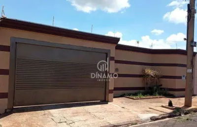 Casa com 3 dormitórios à venda, 199 m² - parque residencial cândido portinari - ribeirão preto/sp