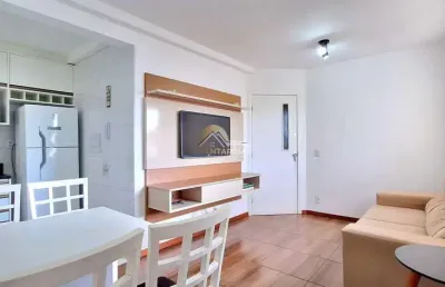 Alugo apartamento mobiliado no condomínio reserva parque, camaçari/ba: 2 quartos, cozinha planejada