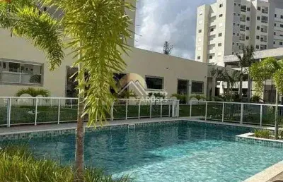 Alugo apartamento gardem em buraquinho: jardim privativo, condomínio fechado com piscina, e próximo
