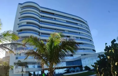 Aluguel exclusivo em armação: ap mobiliado com vista para o mar + vaga! condomínio luxo!salvador/ba