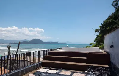 Apartamento com 8 quartos à venda na rua da praia, toninhas, ubatuba, 500 m2 por r$ 3.000.000