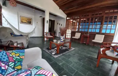 Casa com 7 quartos à venda na rua não informada, tenório, ubatuba, 202 m2 por r$ 1.350.000