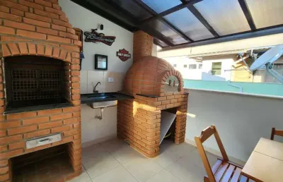 Cobertura com 3 quartos à venda na rua antônio perez, itaguá, ubatuba, 110 m2 por r$ 750.000