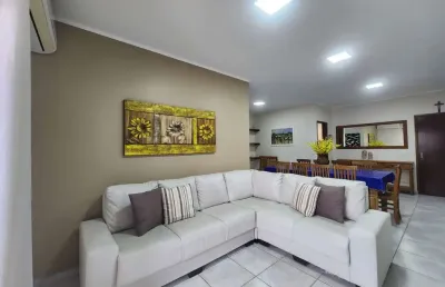 Apartamento com 4 quartos à venda na rua não informada, tenório, ubatuba, 128 m2 por r$ 960.000