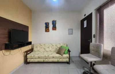 Apartamento com 2 quartos à venda na rua não informada, tenório, ubatuba, 40 m2 por r$ 435.000