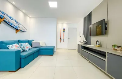 Apartamento com 2 quartos à venda na rua não informada, tenório, ubatuba, 72 m2 por r$ 850.000