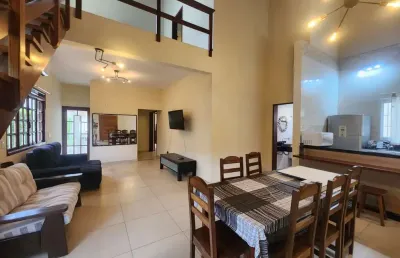 Casa em condomínio fechado com 3 quartos à venda na rua não informada, horto florestal, ubatuba, 280 m2 por r$ 1.300.000