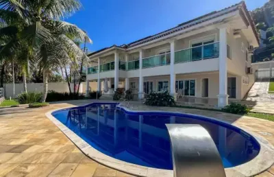 Casa com 5 quartos à venda na avenida doutor franklin toledo piza, tenório, ubatuba, 900 m2 por r$ 7.000.000