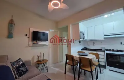 Apartamento com 2 quartos à venda na rua virgínia lefévre, tenório, ubatuba, 40 m2 por r$ 425.000