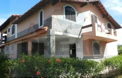 Casa para venda em rio das ostras, balneário das garças, 5 dormitórios, 1 suíte, 2 banheiros, 1 vaga