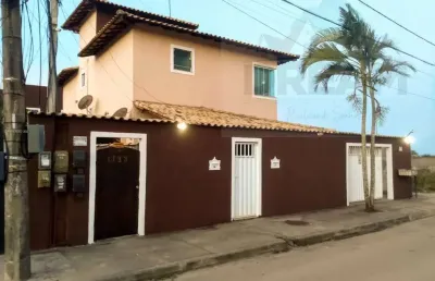 Casa para venda em rio das ostras, praia mar, 4 dormitórios, 1 suíte, 2 banheiros, 1 vaga