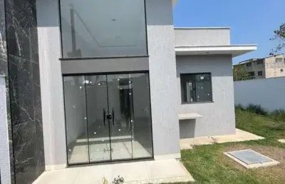 Casa para venda em rio das ostras, loteamento extensão do serramar, 3 dormitórios, 1 suíte, 2 banheiros, 1 vaga